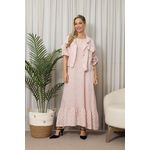 VESTIDO TAMIRES ROSA BEBÊ