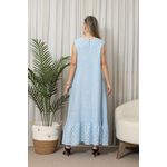 VESTIDO TAMIRES AZUL BEBE