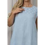 VESTIDO TAMIRES AZUL BEBE