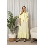 VESTIDO TAMIRES MANTEIGA