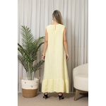 VESTIDO TAMIRES MANTEIGA