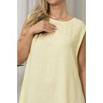 VESTIDO TAMIRES MANTEIGA