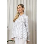 CAMISA OLIMPIA BRANCO/MARINHO