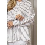 CAMISA OLIMPIA BRANCO/MARROM