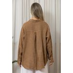 CAMISA OLIMPIA CARAMELO