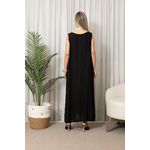 VESTIDO LA LUNA PRETO