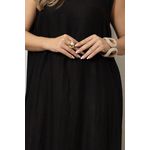 VESTIDO LA LUNA PRETO