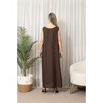 VESTIDO LA LUNA CHOCOLATE