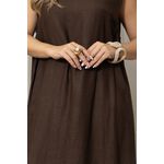 VESTIDO LA LUNA CHOCOLATE