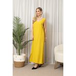 VESTIDO LA LUNA AMARELO