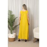 VESTIDO LA LUNA AMARELO