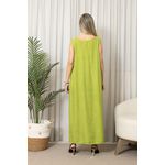 VESTIDO LA LUNA PISTACHE