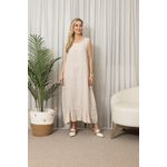 VESTIDO LIANDRA CJ BEGE
