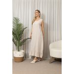 VESTIDO LIANDRA CJ BEGE