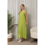 VESTIDO LIANDRA CJ PISTACHE