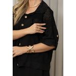 JAQUETA ROSARIA CJ PRETO