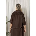 JAQUETA ROSARIA CJ CHOCOLATE