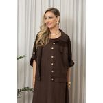 JAQUETA ROSARIA CJ CHOCOLATE