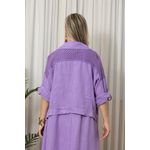 JAQUETA ROSARIA CJ ROXO