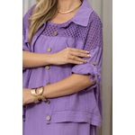 JAQUETA ROSARIA CJ ROXO