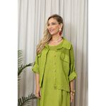 JAQUETA ROSARIA CJ PISTACHE