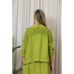 JAQUETA ROSARIA CJ PISTACHE