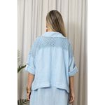 JAQUETA ROSARIA CJ AZUL BEBE