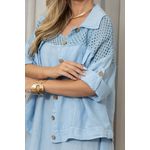 JAQUETA ROSARIA CJ AZUL BEBE