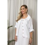 JAQUETA ROSARIA CJ BRANCO