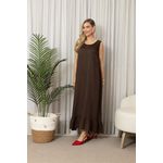 VESTIDO ROSARIA CJ CHOCOLATE