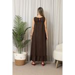 VESTIDO ROSARIA CJ CHOCOLATE