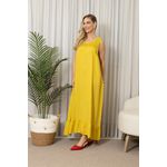 VESTIDO ROSARIA CJ MOSTARDA