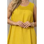 VESTIDO ROSARIA CJ MOSTARDA