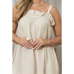 VESTIDO CHARLENE BEGE