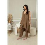 CALÇA EVA CJ MARROM