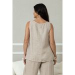 Regata Alma Linho BEGE ESCURO