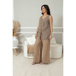 Regata Alma Linho CARAMELO