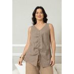 Regata Alma Linho CARAMELO