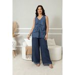 Regata Alma Linho MARINHO