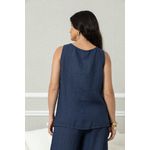 Regata Alma Linho MARINHO