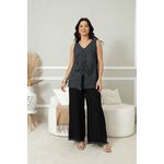 Regata Alma Linho PRETO