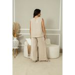 Regata Amalia Linho CJ BEGE