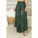 Saia Stella Linho VERDE GUCCI