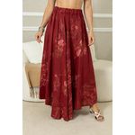 Saia Stella Linho BORDO