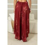 Saia Stella Linho BORDO