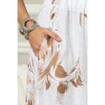 Saia Stella Linho BRANCO