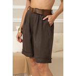 SHORTS MILENA CHOCOLATE
