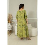 Tunica Kira Linho PISTACHE