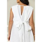 VESTIDO BOLONHA BRANCO