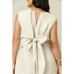 VESTIDO BOLONHA BEGE